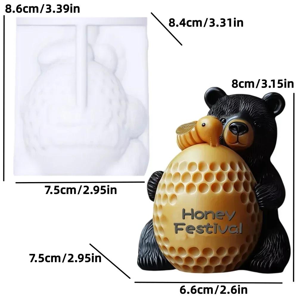 Lumânare Aromaterapie Vulpe Corbul Sfânt Matriță Silicon DIY Pasăre Norocoasă Vulpe Lumânare Rășină Gips Argilă Vulpe și Corbul Relief Matrițe Beton