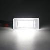 LED Car License Plate Lamps For Peugeot 208 2008 308 3008 5008 II 207 CC LED Number Plate Lamp For Citroen DS3 C3 MK3 DS5 C5