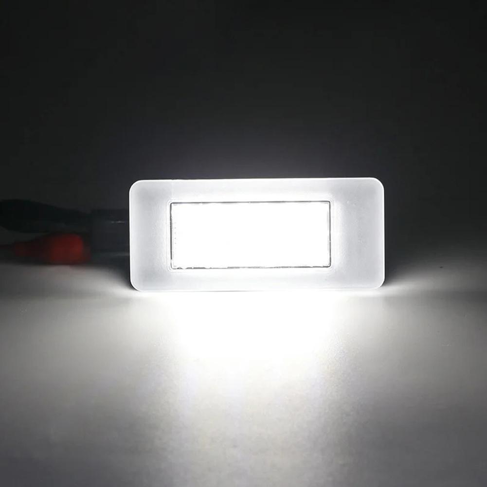 LED Car License Plate Lamps For Peugeot 208 2008 308 3008 5008 II 207 CC LED Number Plate Lamp For Citroen DS3 C3 MK3 DS5 C5