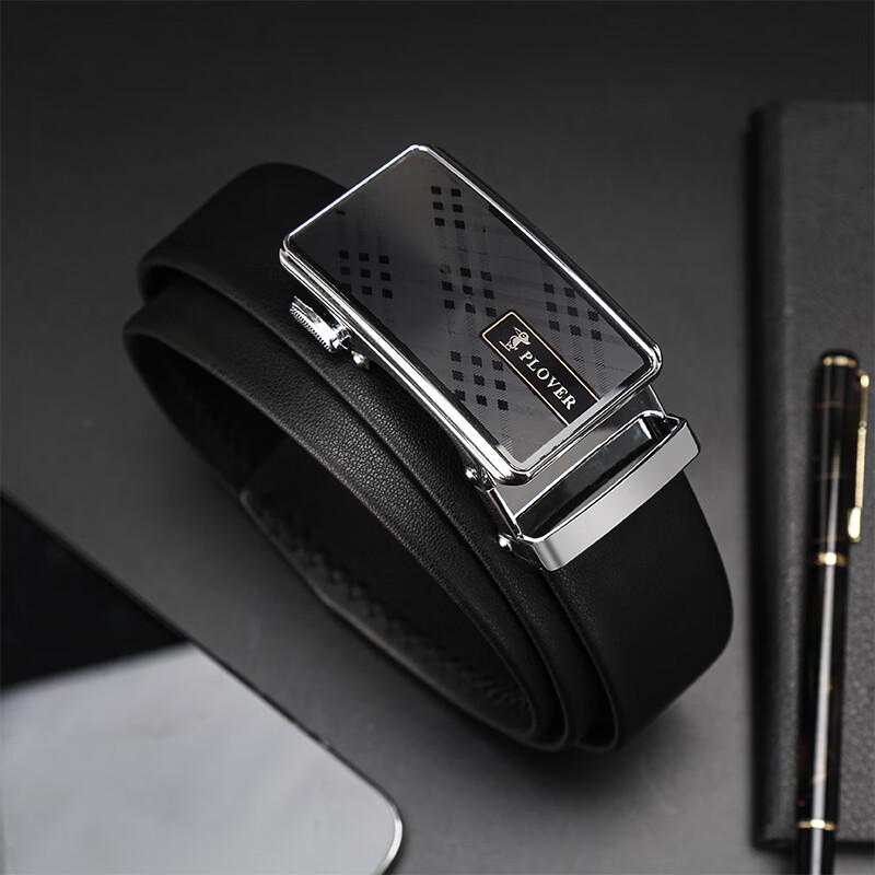 

PLOVER Men s Automatic Buckle Business Leather Belt