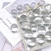 Acrylic Transparent Round Beads (2.5mm-25mm) - Solid Plastic Bubble Beads for Children's Toys