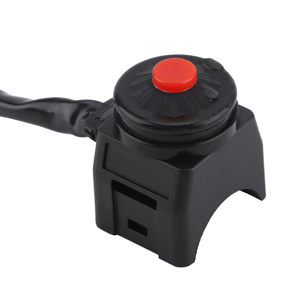 78" Motorcycle Handlebar Engine Start Kill Switch Horn Flashlight Headlight Control ONOFF