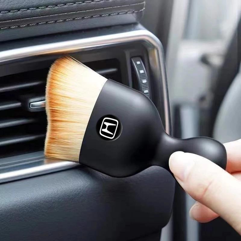 EAV3 Car Cleaning Dust Brush Car Washing Dust Brushes For Honda Civic Accord Fit CRV Jazz Odyssey Interior Cleaning Accessories