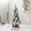 1 stk Mini Snødekt Juletre Fallende Snø Juletre Skrivebord PE Juletre PE Snødekt Julepynt