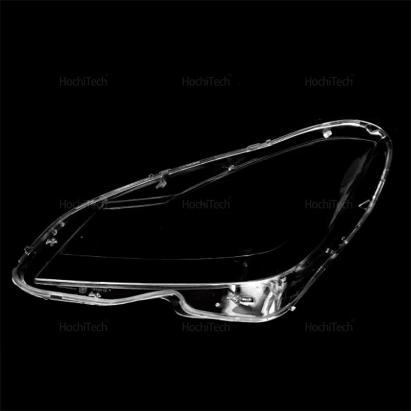 For Mercedes-Benz C Class W204 C180 C200 C260 2011-2015 Lampshades Headlamp Transparent Lamp Shade Headlight Cover Lens