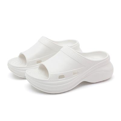 Mode Comwarm Dicke Sohle Hausschuhe Für Damen Sommer Mode Outdoor Strandschuhe Weiche Eva Damen Plateau Sandalen Komfort Haus Pantoletten