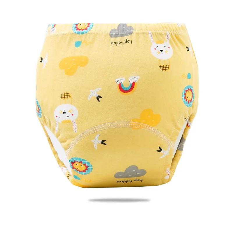 New Infant Baby Training Pant Washable Reusable Cotton Diaper for Toddler Boys Girls Breathable Diaper Nappy