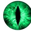 1 Paar Beast Eyes Koplampstickers Realistische Oogstickers Weerbestendig UV-Bestendig Vinyl Eenvoudige Applicatie Uniek Accent voor Vrachtwagens & Off-Road
