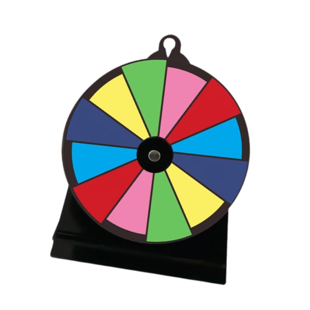 15cm Prize Wheel Portable Rotating Game Toy for Carnival Holiday Birthday