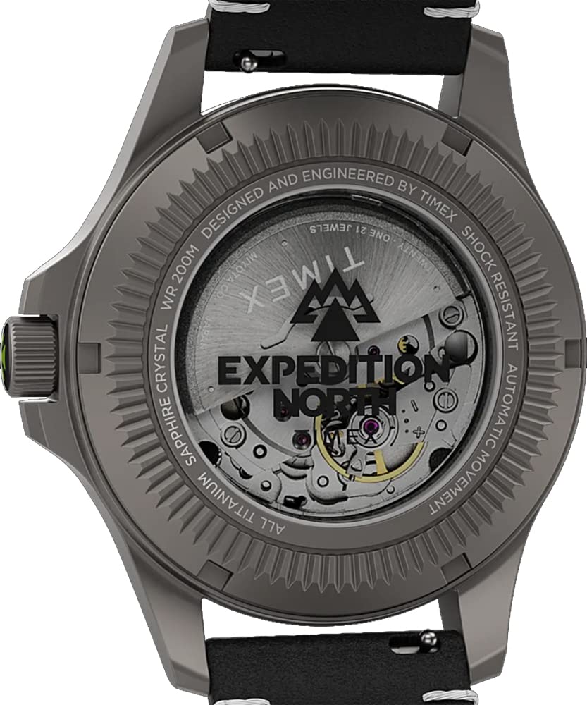 Автоматические часы Timex TW2V54000 Черный ремешок Ремешок, Черный/Прозрачное удовольствие,