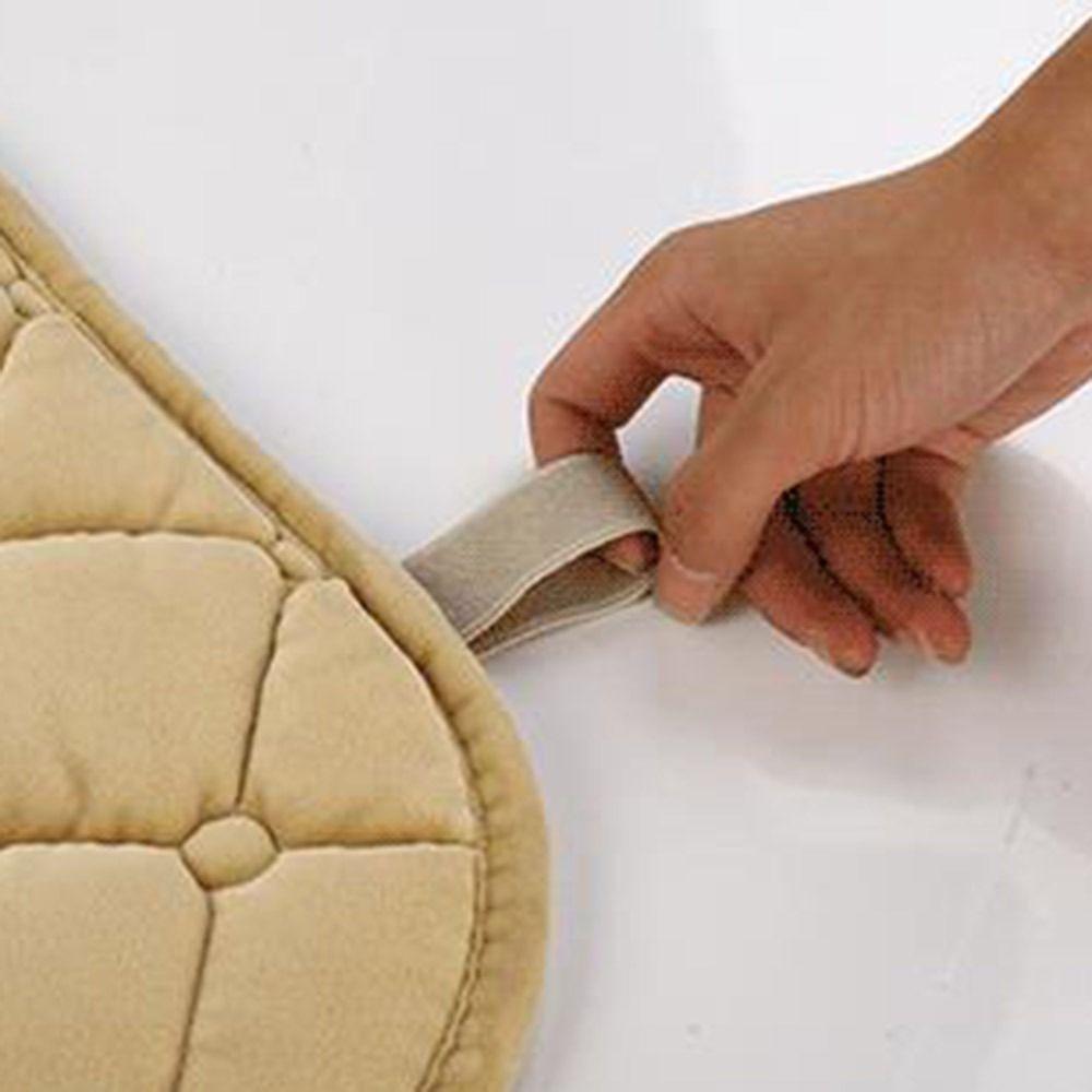 Non Slide Rear Seat Cover Velvet Auto Protector Mat Pad New Rear Flocking Cloth Cushion  Winter