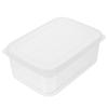 Reusable Food Storage Container with Lid Fresh Keeping Box for Sandwiches Snacks Fruits Salads Bento Holder Lunch Box Portable