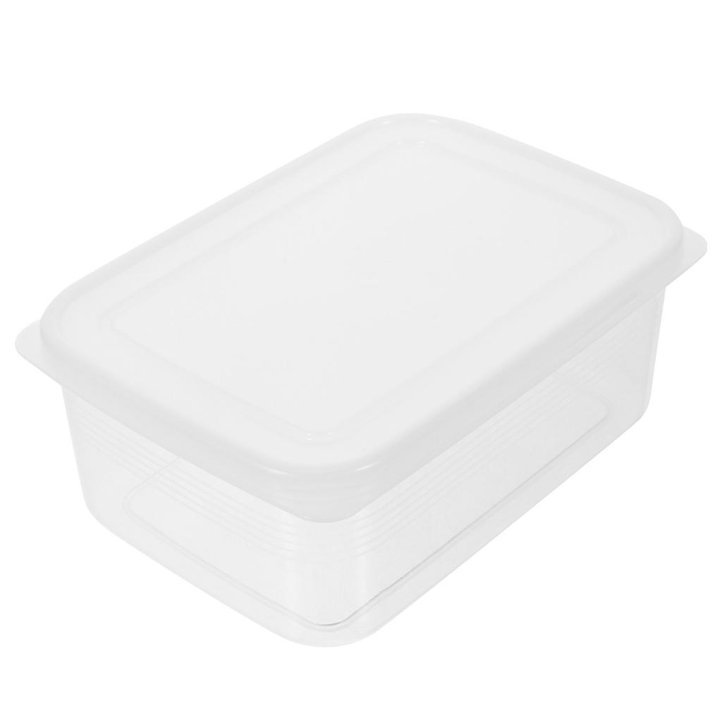 Reusable Food Storage Container with Lid Fresh Keeping Box for Sandwiches Snacks Fruits Salads Bento Holder Lunch Box Portable