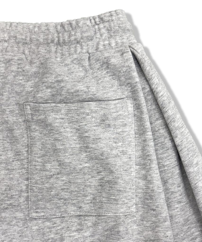 RAYFIKERS Deep Three-Pleat Wide Pants Mq6Pu192_Melange Grey