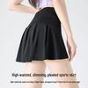 Women's Korean Sporty Pleated Tennis Skirt Shorts: Lightweight, Breathable, Anti-Exposure for Badminton & Yoga.