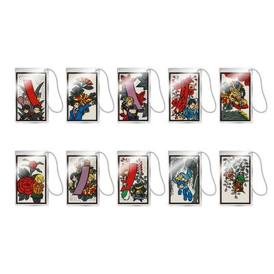 Capcom Capcom Hanafuda Acryl-Schlüsselanhänger (BOX) Ca.. H59 x B35 x T3mm Acryl, Eisen
