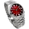 Citizen Tsuyosa Automatic Men's Watch NJ0150-56W Sapphire Glass Burgundy Gradient Silver 200m Water Resistant