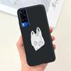For Vivo Y31 2021 Case Cute Duck Cat Cartoon Coque Matte Soft Silicone Back Cover For Vivo Y51 Y51A Y53s Y 31 V2036 V2030 Fundas