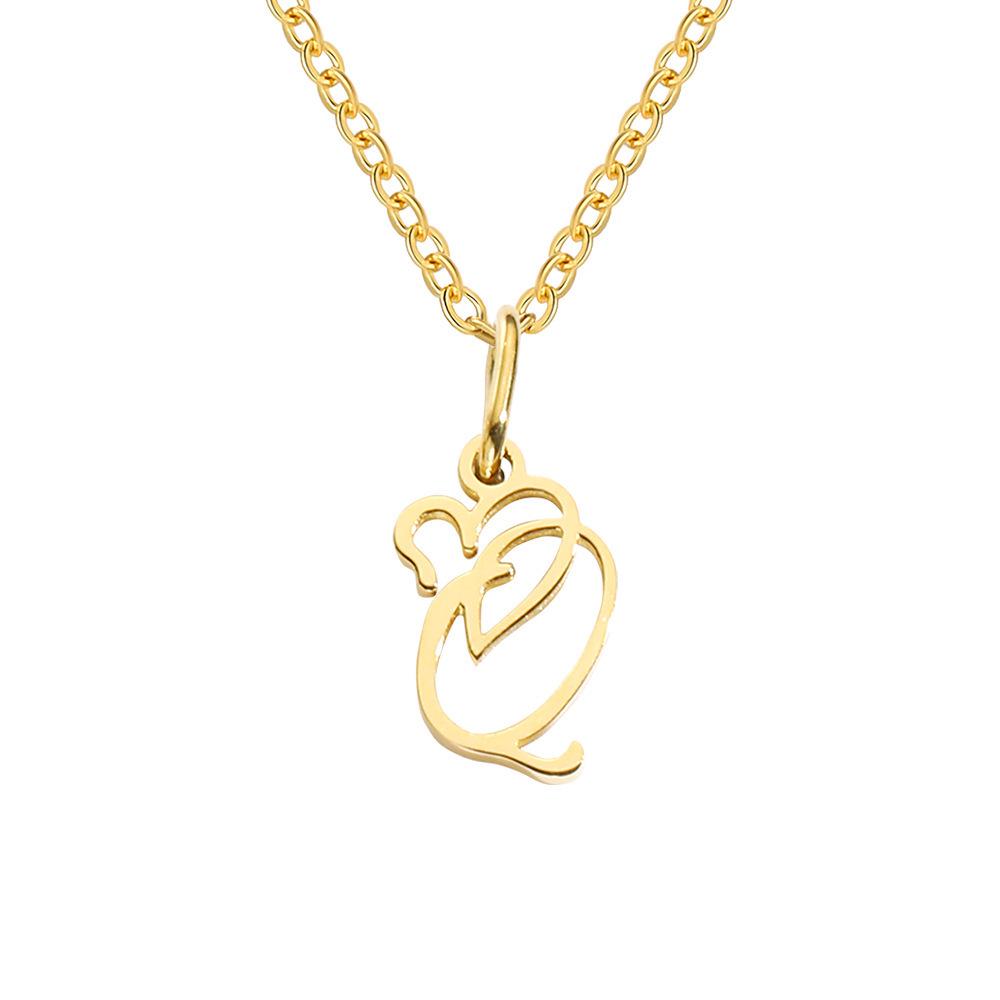St. Delan Versatile 26-Letter Stainless Steel DIY Necklace Pendant