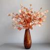 Simulated Apple Leaves Eucalyptus Artificial Flower Branches Home Soft Decoration Wedding Hall Layout Silk Flower Arrangement