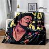 Singer Bruno Mars Printed Blanket Fashion Warm Blankets Flannel Soft And Comfortable Home Travel Blanket Birthday Gift