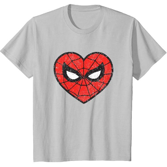 Maglietta Marvel Spider-Man Cuore