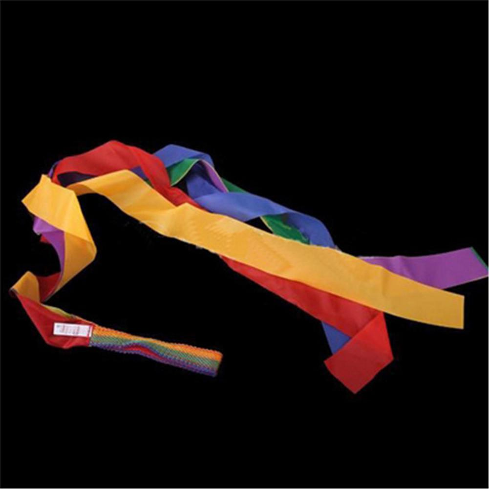 Children Traditional Retro Rainbow Streamer Dance Interactive Color Ribbon Toys