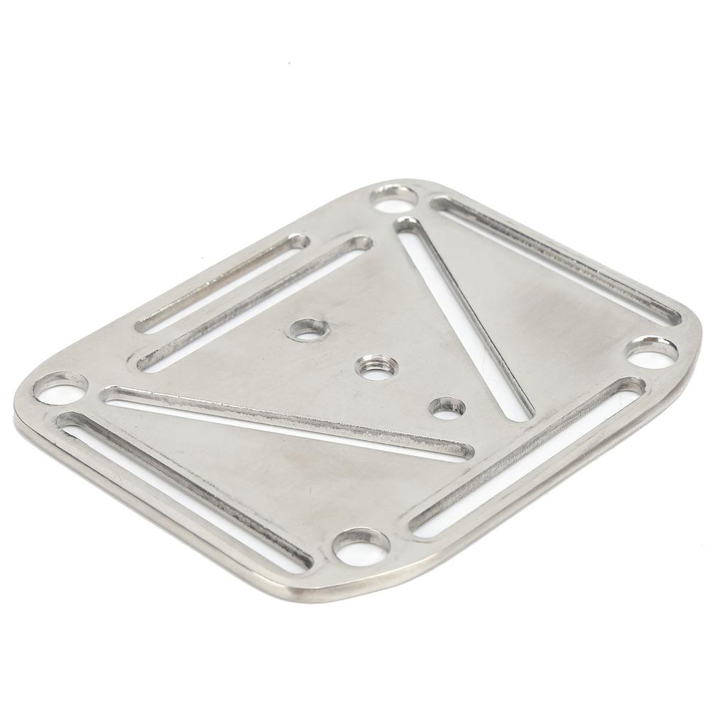 Diving Stainless Steel Weight Belt Keeper Retainer Adjustable Weight Webbing Stopper Buckle