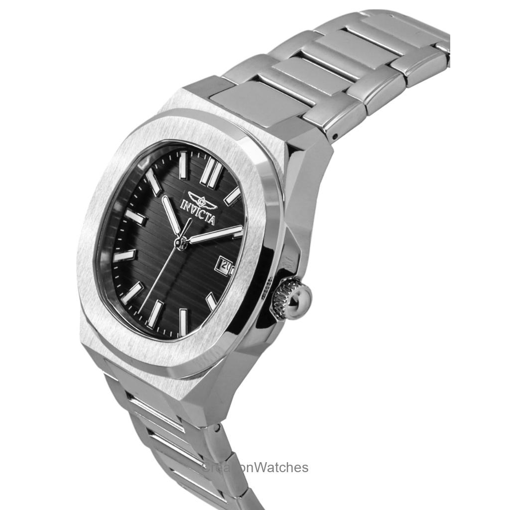 INVICTA Speedway Stainless Steel Black Dial Quartz 48319 Men's Watch