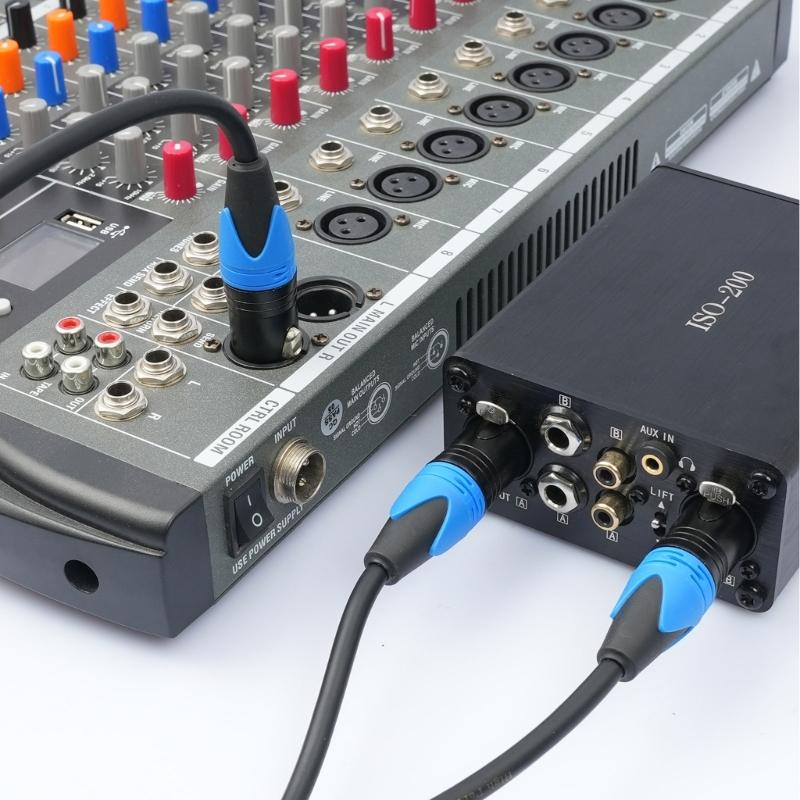 Professional Cable Plastic Splitters Cable Reliable Y Cord Flexible Cable Female To Double Male Cord Adapter 50cm Cord