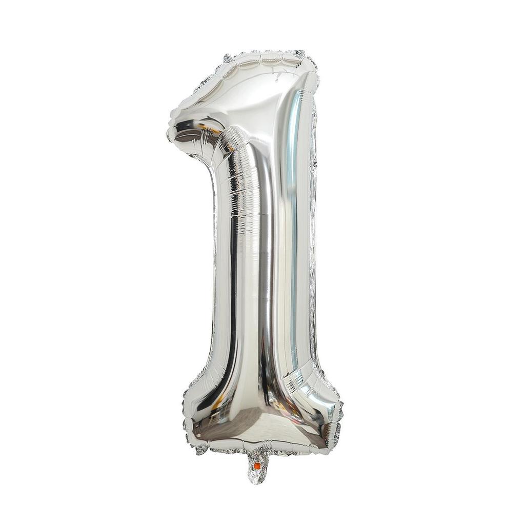Globos de Aluminio con Número de 40 Pulgadas (EE. UU.) - Decoración de Fiesta