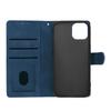 Classic PU Leather Wallet Card Flip Case Magnetic Buckle Phone Cover Shell for Iphone 13Blue