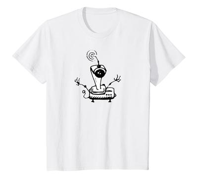 Kinder Mad Robot Graffiti T-Shirt