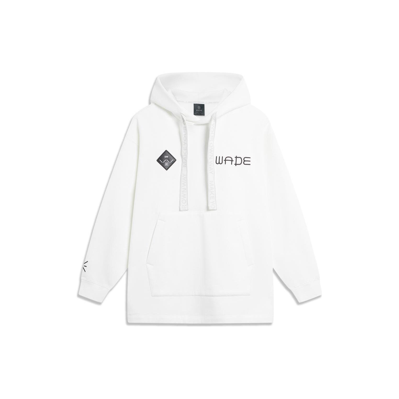 Li-Ning x Cyril Way Of Wade Graphic Hoodie  White  Men s AWDTB77-2 XXL
