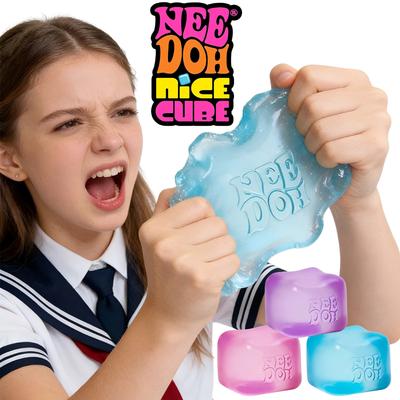 New Schylling Needoh Nice Sensory Squeezing Toy Cube For Stress Relief And Fingertip Release Toy For Pinching And Playing