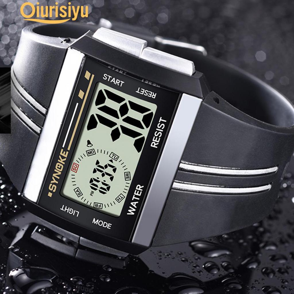 Buy Men Luminous Backlight Sports Stopwatch Date Alarm Digital Wrist