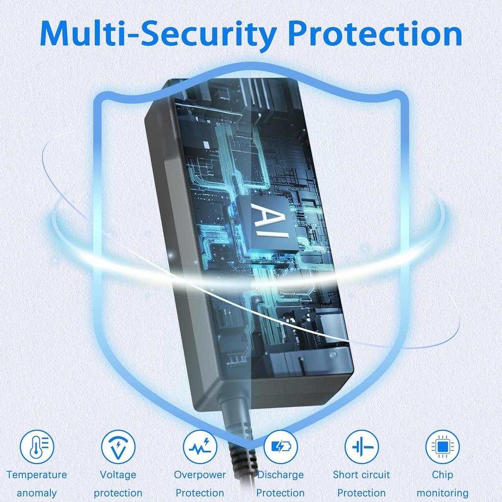 45W 65W UBS C Laptop Charger Compatible with HP Chromebook Laptop Computer Type C Power Adapter