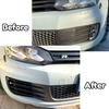 2PCS/SET Fog Light Cover Grille Trim Front Bumper Canard Splitter For Volkswagen VW Golf 6 MK6 GTI GTD 2008-2013 Car