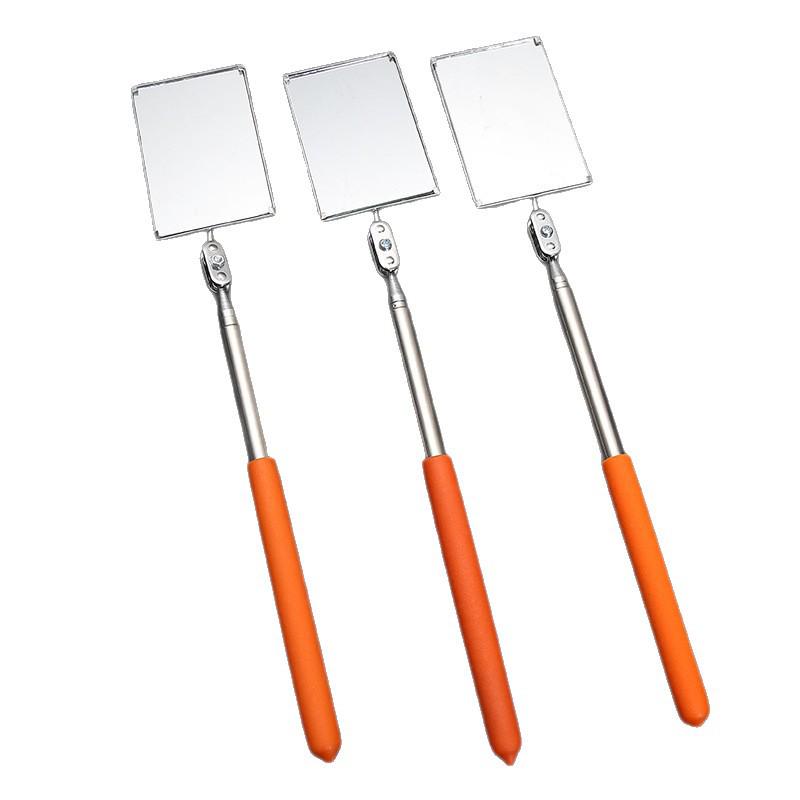 Telescopic Folding Interior & Car Inspection Mirror - Portable Vanity Mirror for Auto Repairs