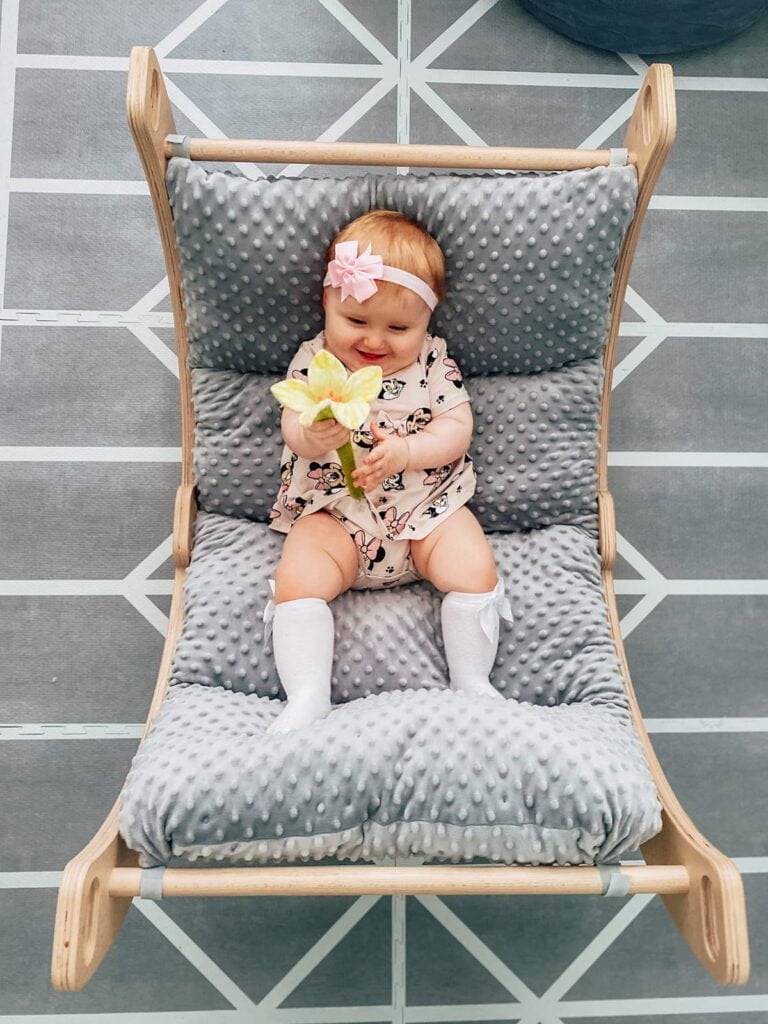 blanket for rockerboard XXL - light gray