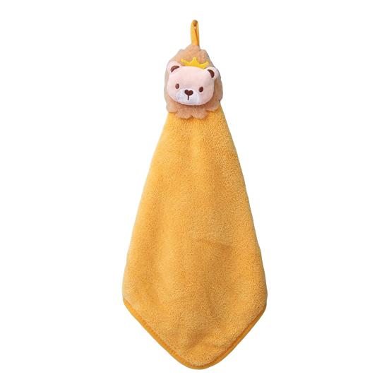 Wipe Towel Comfortable Super Absorbent Coral Fleece 3D Flower Shape Kitchen Bathroom