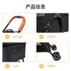 Four Wheel Stability Pet Cart In Outdoor Foldable Double-layer Pet Cart