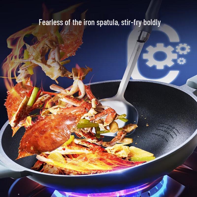ASD Blue Diamond Titanium Magic Stone Non-stick Wok