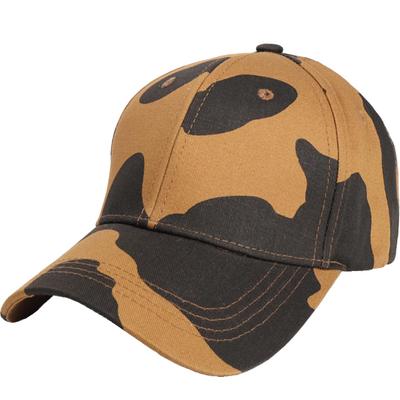 Boné Chapéu Padrão Vaca Legal Esportivo Casual Animal Masculino Feminino CZ506 [Presa Branca] (Café)