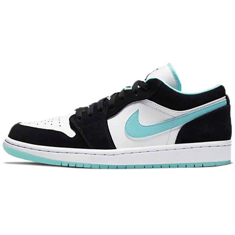 

Кроссовки унисекс Air Jordan 1 Low Island Green Teal White Black CQ9828-131 45