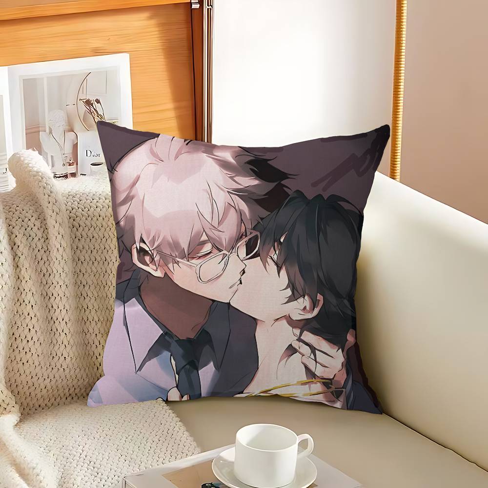Link CClick Anime Maple Design Cushion Cover Happy Autumn Harvest decor Holiday Decorati Pillow Cover