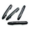 For -2024 Toyota Highlander Bright Black Car Door Handles Cover Molding Trim