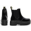 Chelsea Boots Women's Platform Martin Boots Women's British Leather Short Boots Muffin Bottom One Pedal Leather Shoes