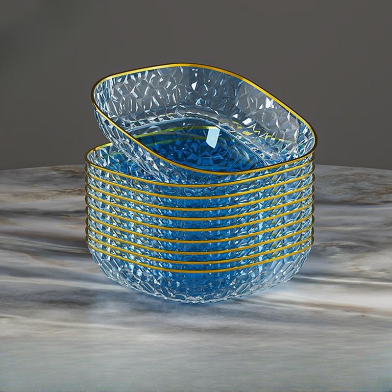 Набор каменных тарелок для закусок в китайском стиле