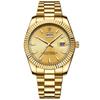 Top Brand Log New Style Watch Men's Steel Belt Waterproof Casual Classic Double Calendar Luminous Men's Watch Simple Atmospheric Men's Watch